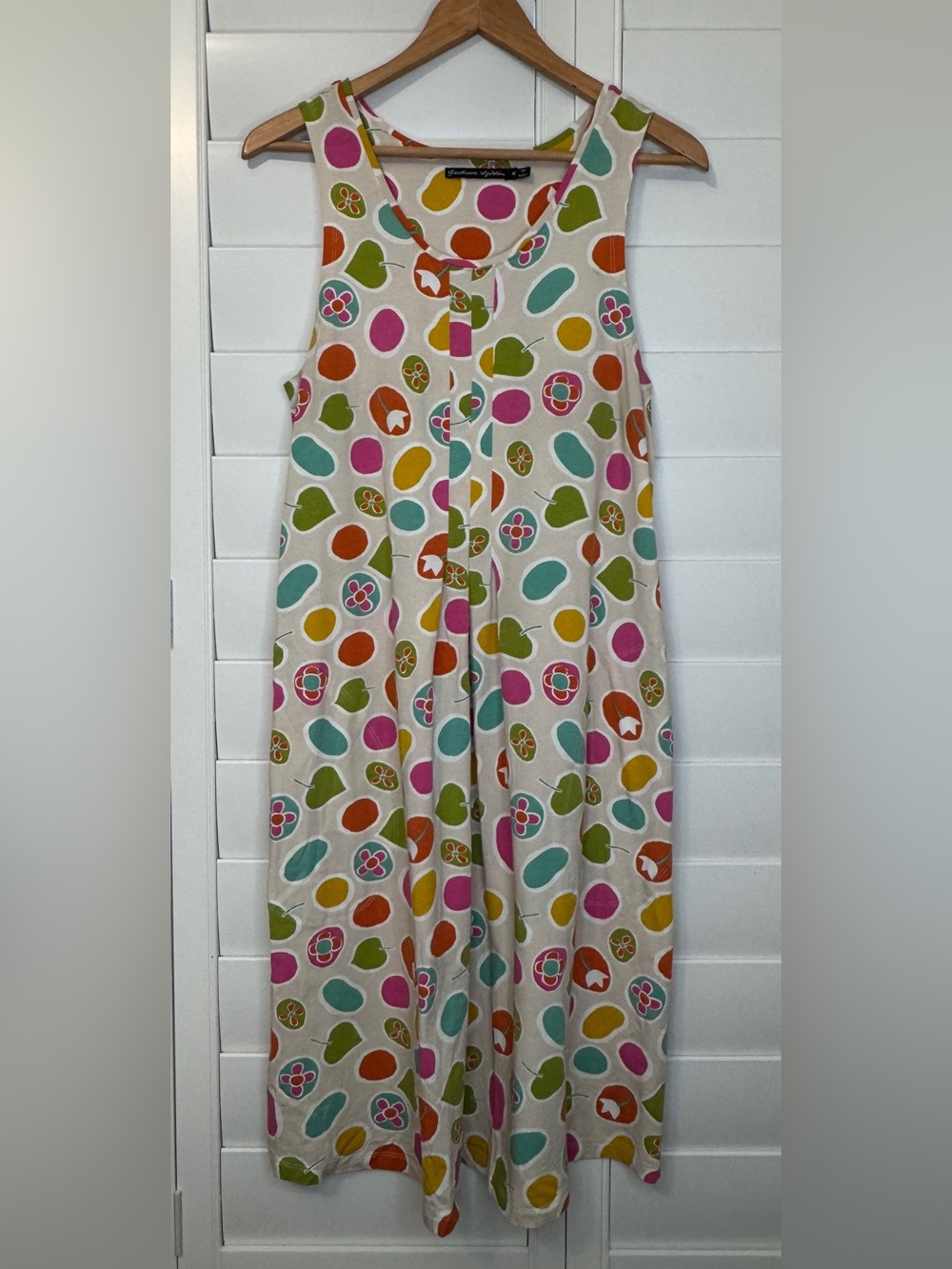 Gudrun Sjoden printed sleeveless dress